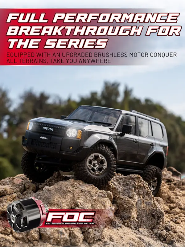 UDI UCX18 Toyota Prado 1:18 RTR Brushless — image 17 of 19