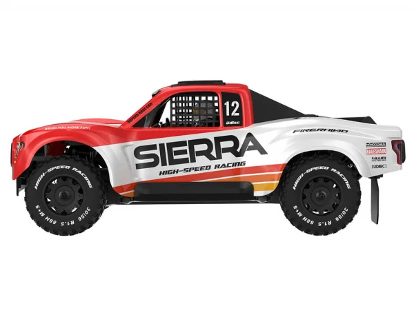 UDI RC 1:12 Sierra 4WD Short Course Truck B/Less RTR - Red