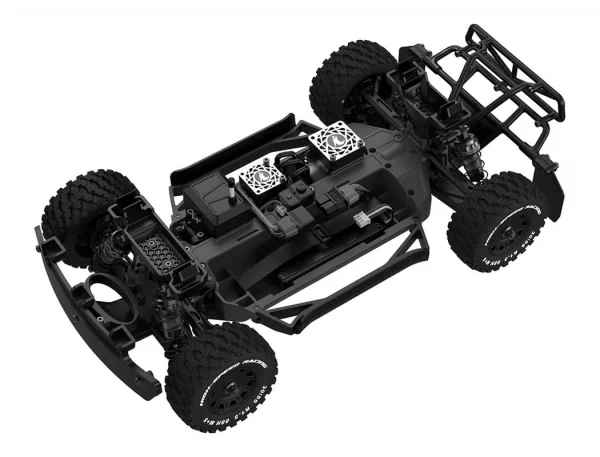 UDI RC 1:12 Sierra 4WD Short Course Truck B/Less RTR - Red