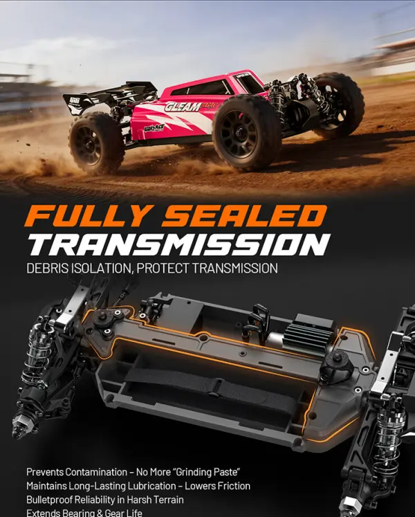 UDI RC 1:12 Gleam 4WD Buggy Pro Brushless - Pink — image 7 of 19