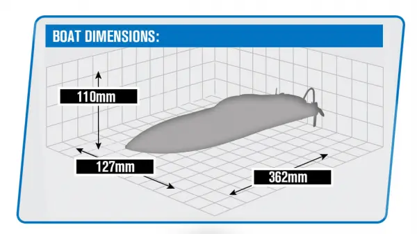 UDI Inkfish Jetboat Brushless - RTR &mdash; image 16 of 16