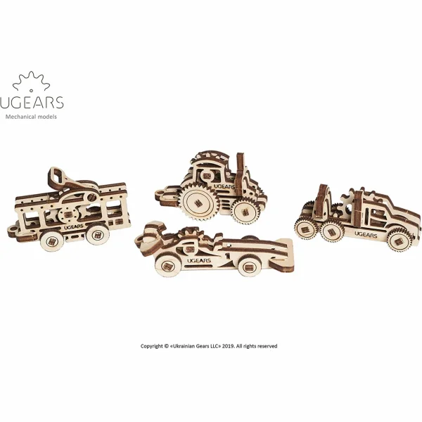 UGears U-Fidget Vehicles ** CLEARANCE **