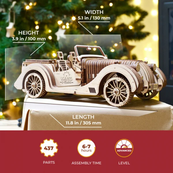 UGears Roadster VM-01 ** CLEARANCE **