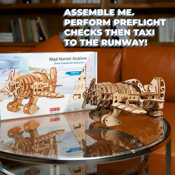 UGears Mad Hornet Airplane ** CLEARANCE **