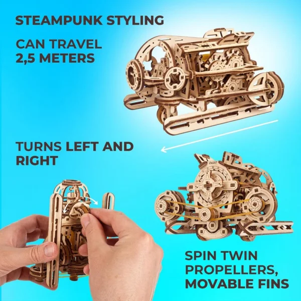 UGears Steampunk Submarine ** CLEARANCE **