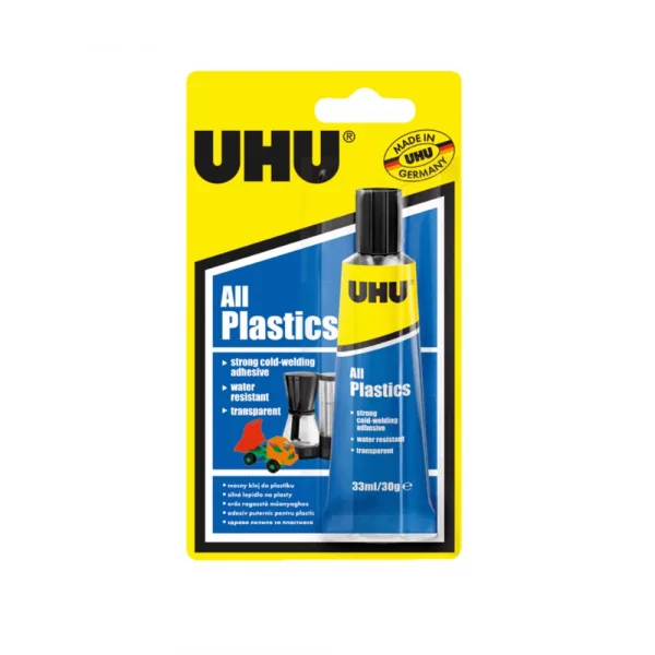 UHU All Plastics Adhesive 33ml