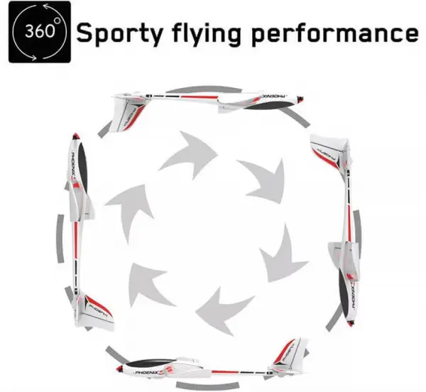 Volantex Phoenix S 1600mm ABS Glider - ARTF — image 10 of 12