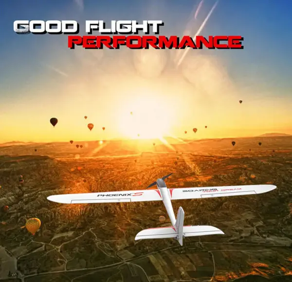 Volantex Phoenix S 1600mm ABS Glider - ARTF — image 9 of 12