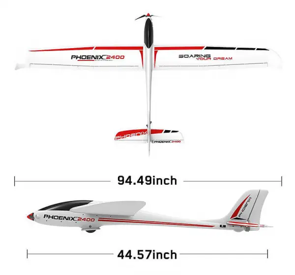 Volantex Phoenix 2400mm ABS Glider - ARTF &mdash; image 2 of 12