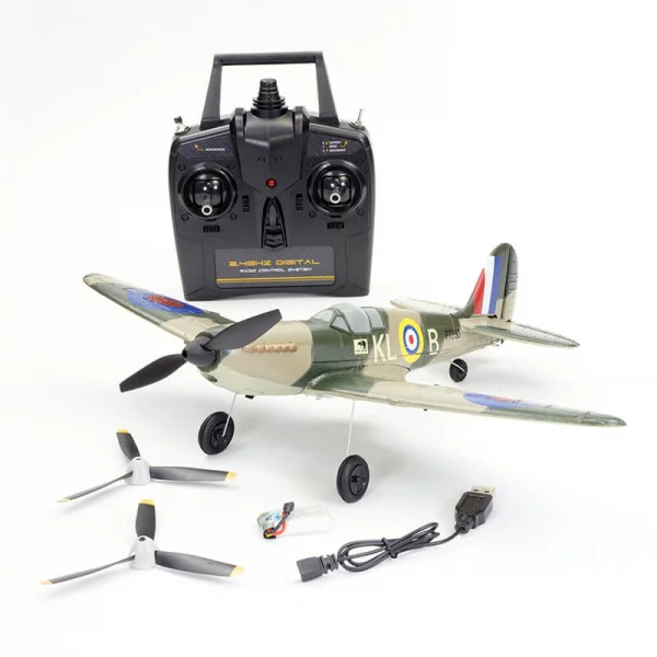 Volantex Spitfire Mk IX 400 RTF - With Flight Stabilization
