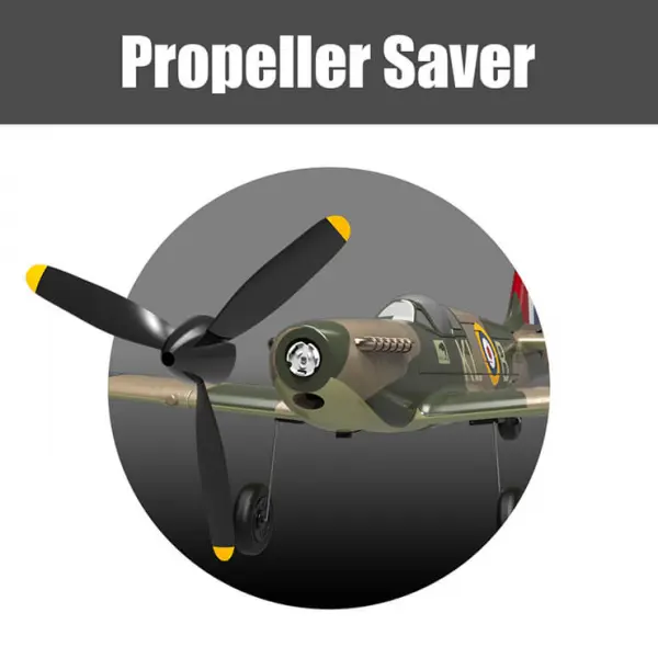 Volantex Spitfire Mk IX 400 RTF - With Flight Stabilization — image 7 of 20