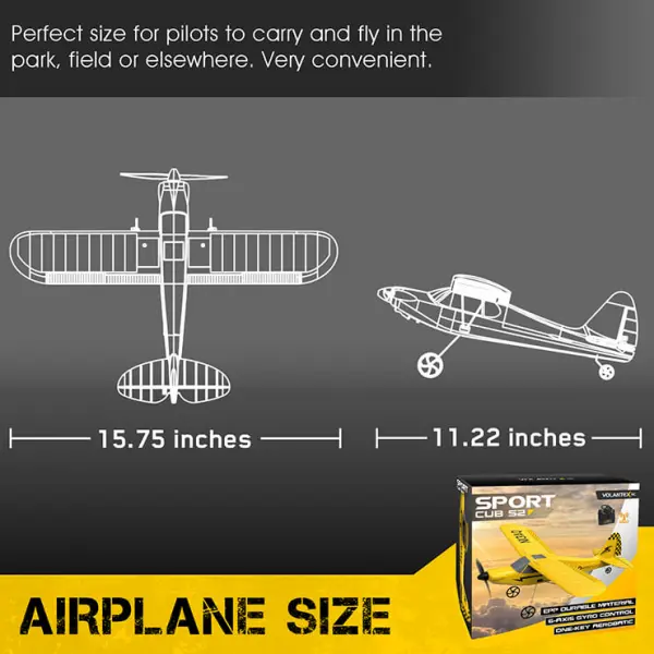Volantex Sport Cub S2 400 RTF - With Flight Stabilization — image 6 of 20