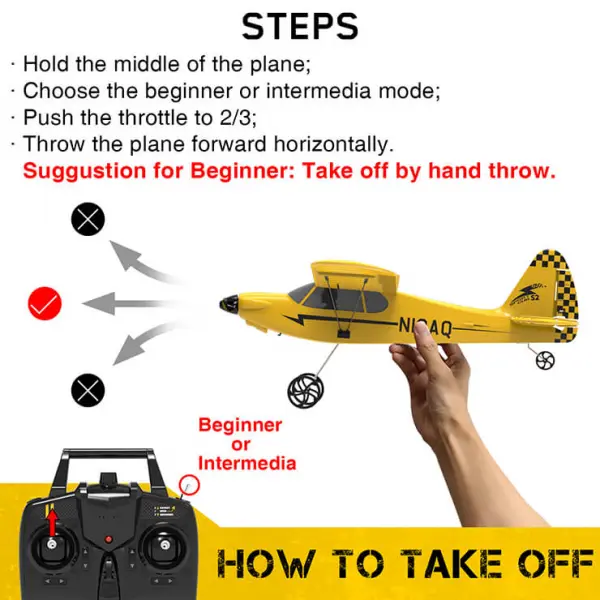 Volantex Sport Cub S2 400 RTF - With Flight Stabilization — image 5 of 20
