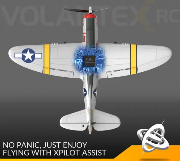 Volantex P47 Thunderbolt 400mm Brushed With Gyro - RTF — image 4 of 13