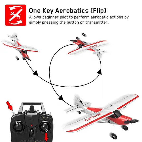 Volantex Sonik RC Sport Cub 500 Trainer - RTF with Flight Stabilisation &mdash; image 5 of 8