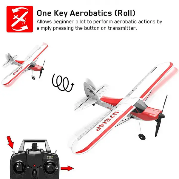 Volantex Sonik RC Sport Cub 500 Trainer - RTF with Flight Stabilisation &mdash; image 6 of 8