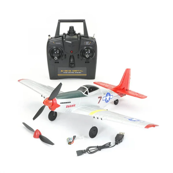 Volantex P-51D 400 Ultra Micro - RTF with Flight Stabilisation