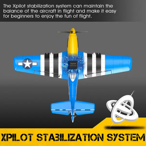 Volantex P-51D 400 V2 - RTF with Gyro — image 3 of 17