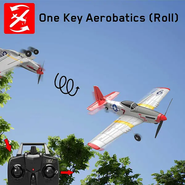 Volantex P-51D 400 Ultra Micro - RTF with Flight Stabilisation — image 9 of 20