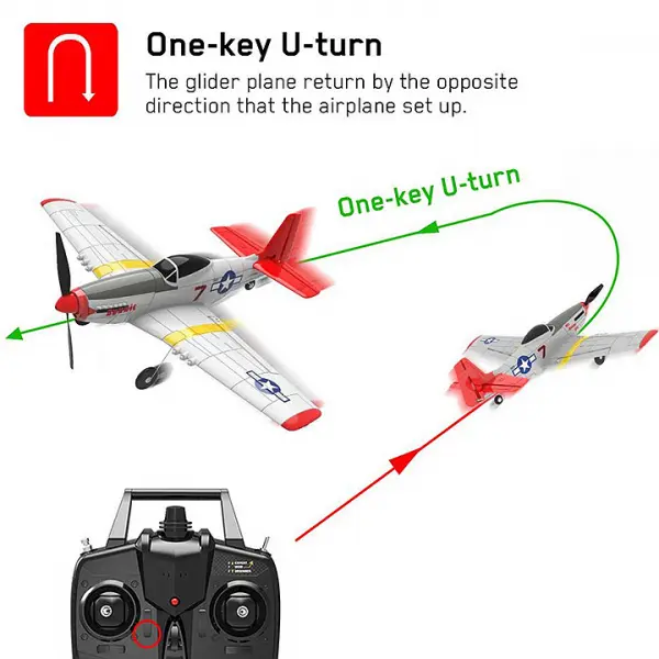 Volantex P-51D 400 Ultra Micro - RTF with Flight Stabilisation — image 8 of 20