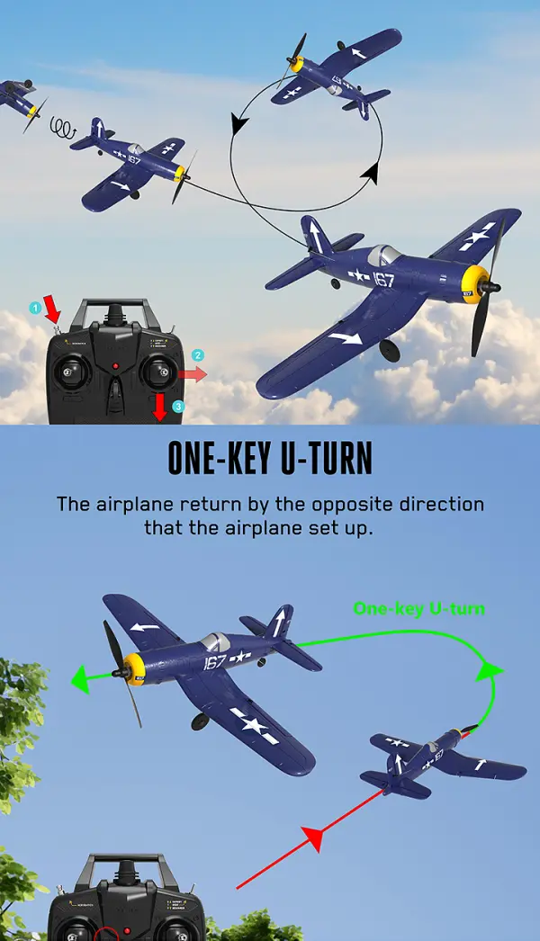 Volantex Sonik Corsair F4U - RTF With Gyro — image 5 of 19