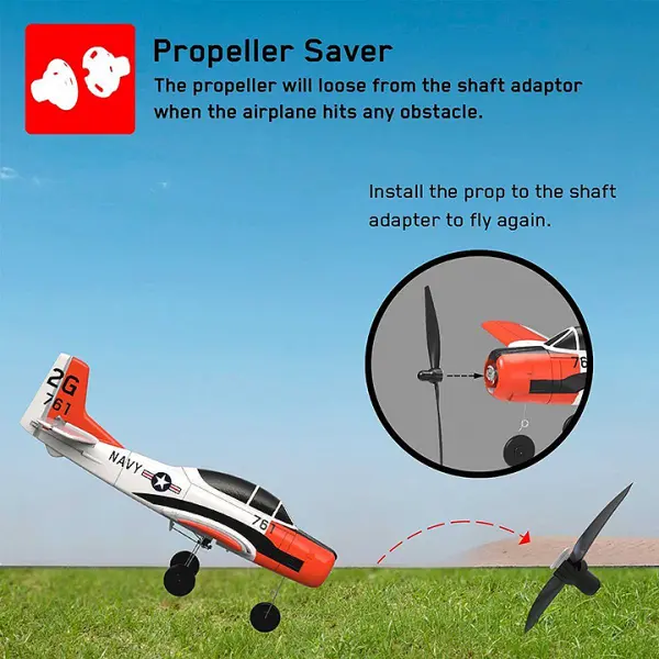 Volantex T-28 Trojan RTF With Stability System — image 19 of 19