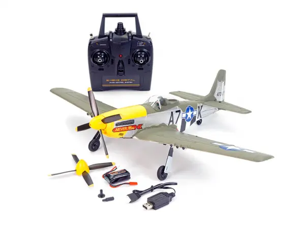 Volantex P-51D Mustang 500mm RTF With Gyro - Green — image 3 of 20