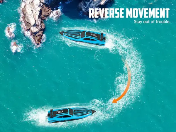 Volantex Arrobolt SR40 40mm Brushless Boat ARTR - Blue — image 14 of 14