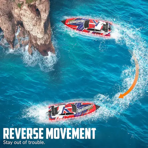 Volantex Arrobolt Lumen SR40 Brushless Boat RTR Combo - Red — image 5 of 20