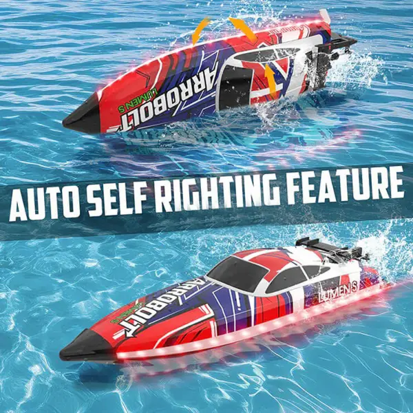 Volantex Arrobolt Lumen SR40 Brushless Boat RTR Combo - Red — image 4 of 20