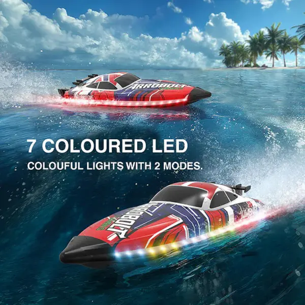 Volantex Arrobolt Lumen SR40 Brushless Boat RTR Combo - Red — image 20 of 20