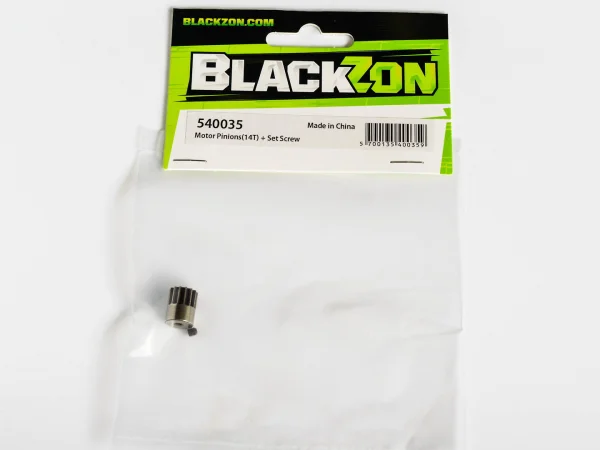 Blackzon Slayer Motor Pinions(14T/0.6M) + Set Screw