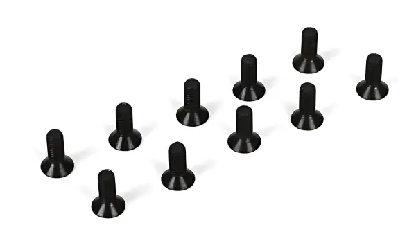 Vaterra M3 x 8mm Flat Head Screw (10)