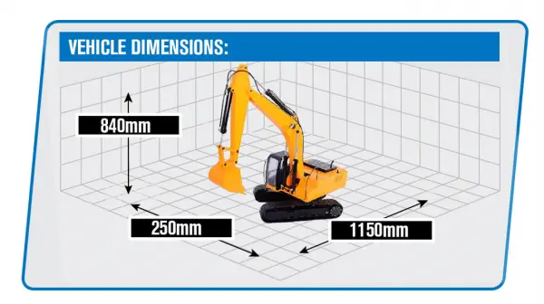 RC4WD 1:12 Scale Earth Digger 4200XL Hydraulic Excavator (RTR) (Version 2.0) &mdash; image 8 of 8