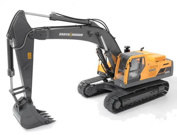 RC4WD 1:14 Scale Earth Digger 360L Hydraulic Excavator (RTR) — image 4 of 20
