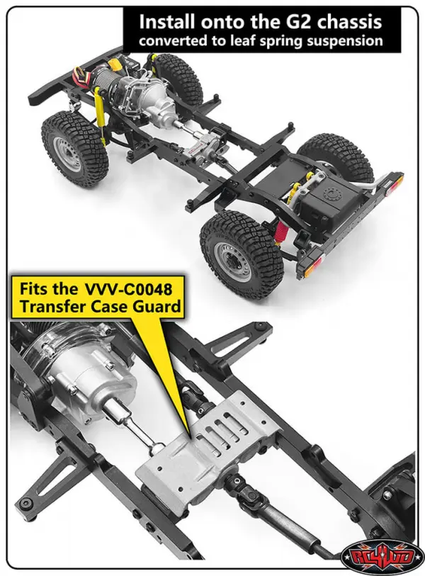 RC4WD CR Transfer Case For Trail Finder 2/Gel 2 (1.47/1) — image 10 of 10