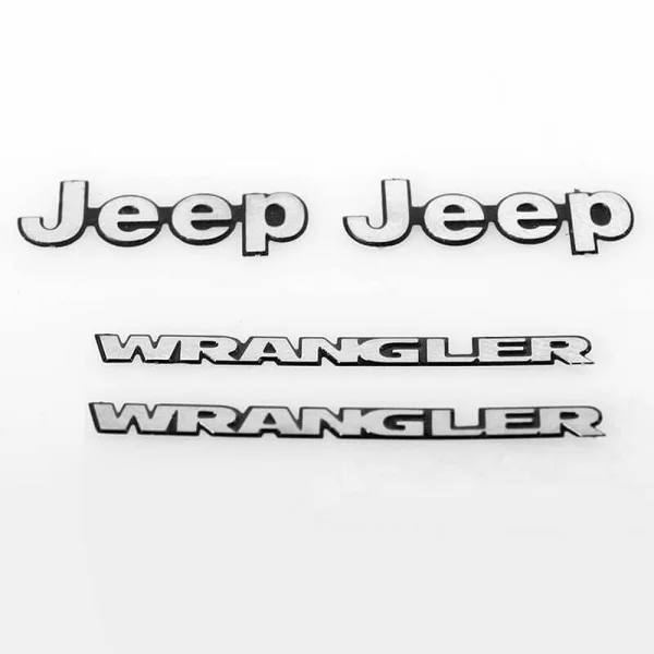 RC4WD 1:10 Metal Logo for Tamiya CC01 Wrangler