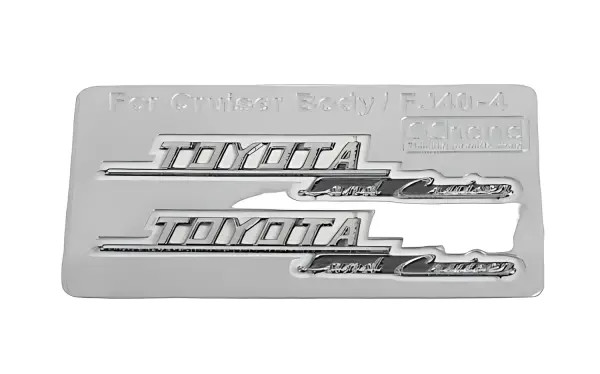 Side Metal Emblems for RC4WD Cruiser Body (Side B) RC4WD — image 1 of 4