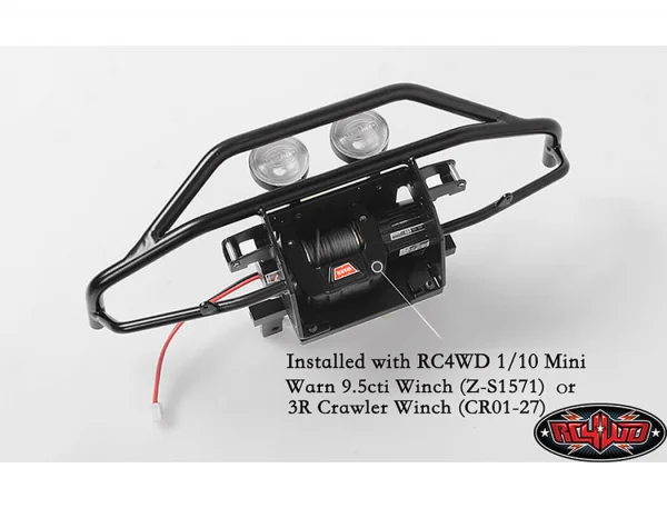 RC4WD Rough Stuff Metal Front Bumper For RC4WD Trail Finder 2 (Hel