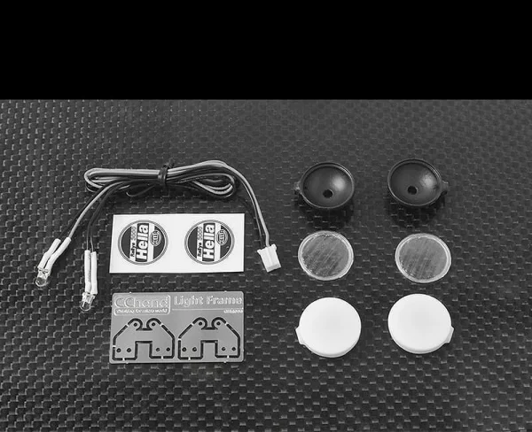 1:10 Rally 3000 Hella Lights w/LED RC4WD