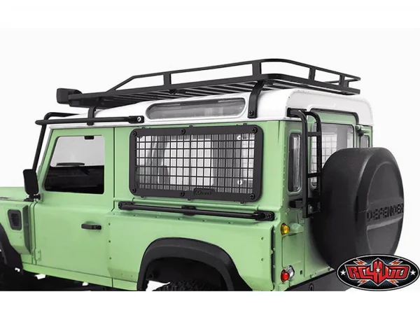 RC4WD Roof Rack With Light Pods For 1:18 Gelande D90 (Black)