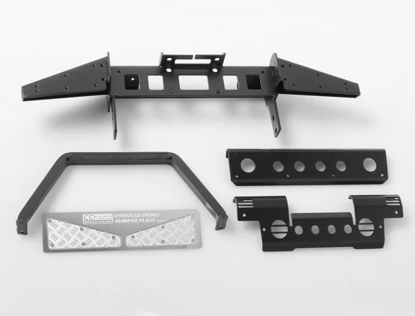 RC4WD Metal Front Bumper W/Stinger For Gelande II D90/D110 — image 2 of 5