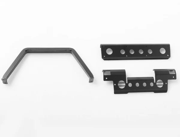 RC4WD Metal Front Bumper W/Stinger A Nd Lights For Gelande II D90/D — image 3 of 8