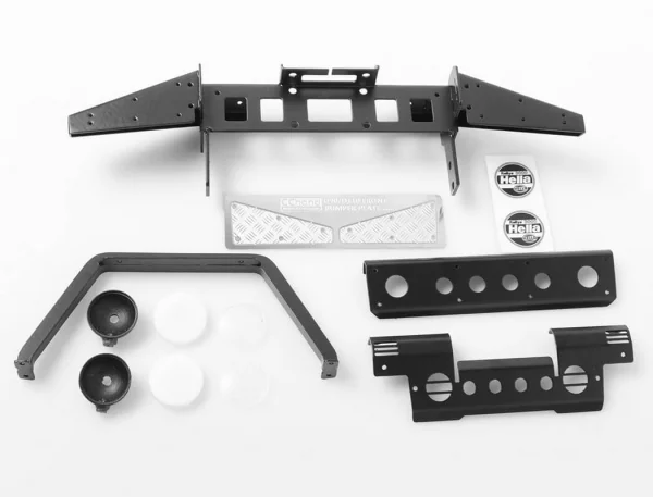 RC4WD Metal Front Bumper W/Stinger A Nd Lights For Gelande II D90/D — image 2 of 8