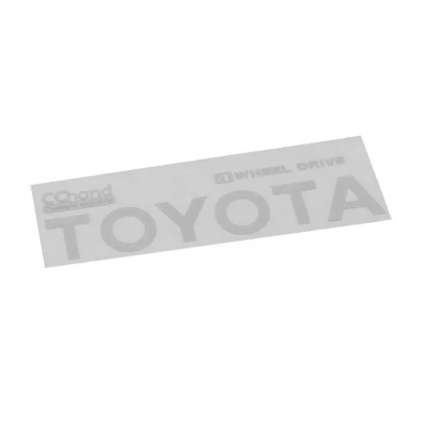 RC4WD Metal Rear Emblem for TF2 Mojave Body (White) — image 3 of 3