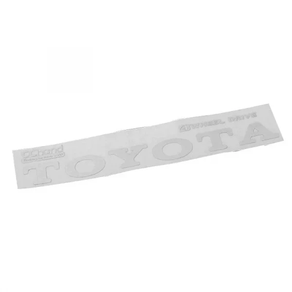 Metal Vintage Rear Emblem for TF2 Mojave Body (White) RC4WD &mdash; image 3 of 3