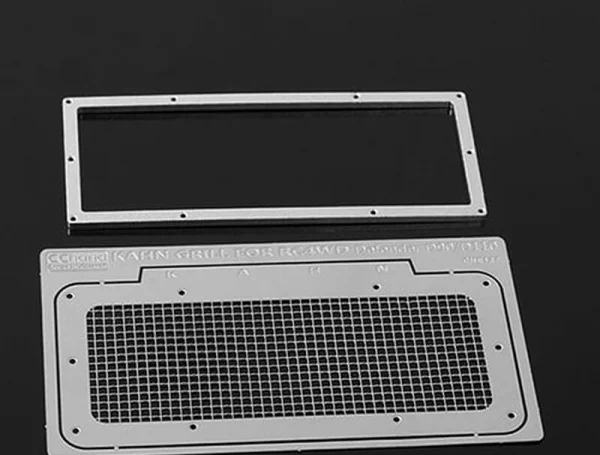 Kahn Style Front Grille for D90/D110 Bodies (Silver) RC4WD &mdash; image 6 of 6