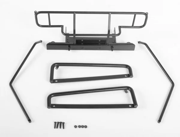 RC4WD Rhino Bumper - Sliders + Bumper Extension Package For Gelande 2 Cruiser (Black)