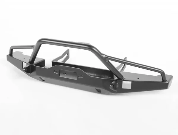 RC4WD Solid Front Bumper For Axial SCX10 II Xj (Black) — image 2 of 7