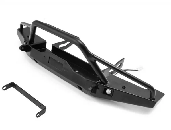 RC4WD Solid Front Bumper For Axial SCX10 II Xj (Black) — image 5 of 7